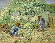 Vincent Van Gogh First Steps, after Millet Spain oil painting artist